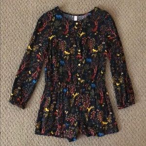 Xhilaration girls long sleeve romper